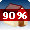 90%